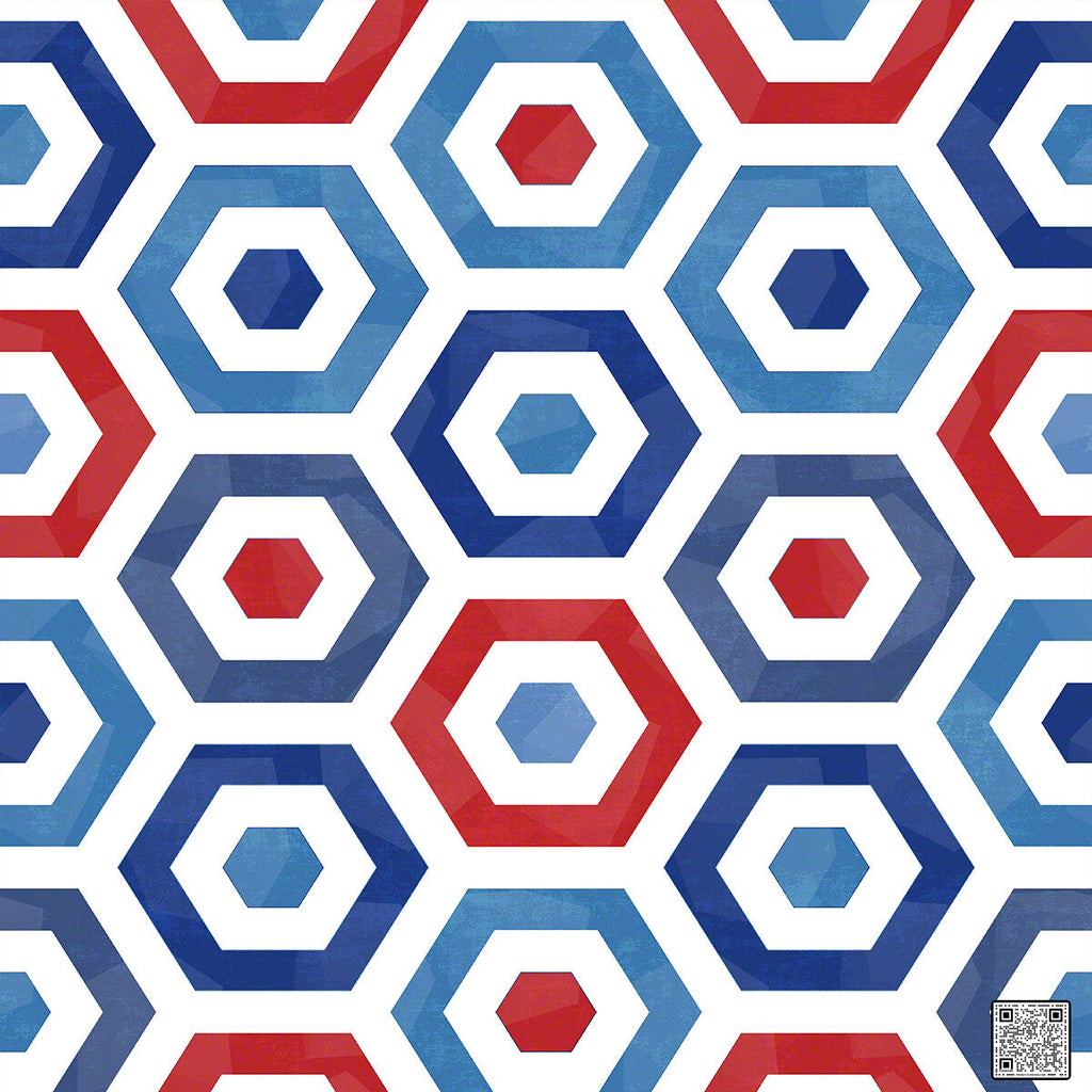 Pop - Nautica  By Phillipe Romano | Phillipe Romano Showhouse |Modern Geometric Wallcovering Grasscloth