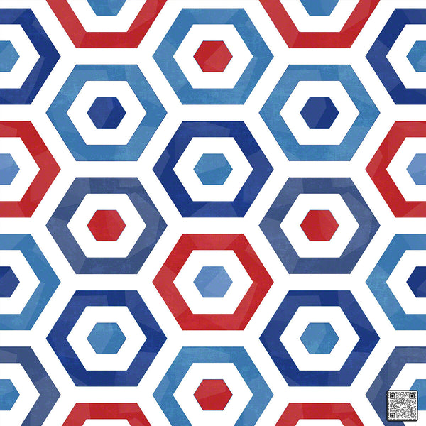 Pop - Nautica  By Phillipe Romano | Phillipe Romano Showhouse |Modern Geometric Wallcovering Grasscloth