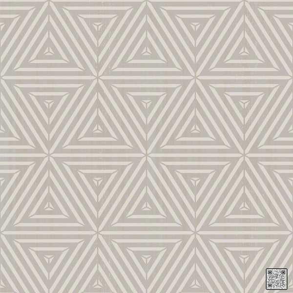 Star - Neutral  By Phillipe Romano | Phillipe Romano Showhouse |Modern Geometric Wallcovering Grasscloth