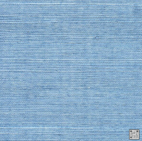 Sisal - Blue Mist  By Phillipe Romano | Phillipe Romano Simply Sisal |Solid  Wallcovering Grasscloth