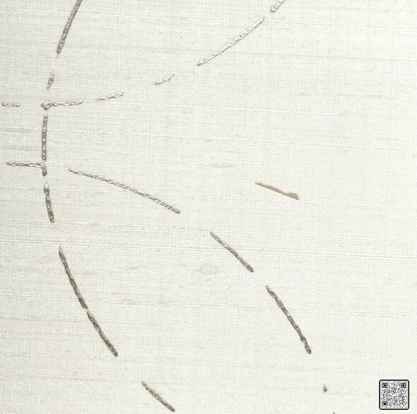 Phillipe Romano - Wsw4847-Wt  By Phillipe Romano | Phillipe Romano Elegant Silks |Modern Geometric Wallcovering Silk