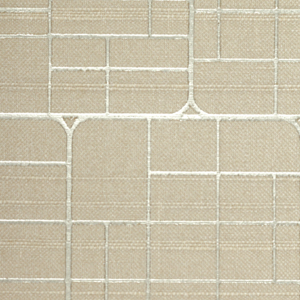 Costiera Shimmer - Weathered Linen Wallcovering | Phillipe Romano