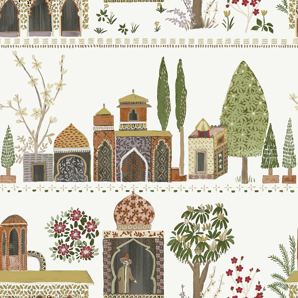 Medina - Eid Multi By Phillipe Romano | Phillipe Romano The Keys | Novelty Wallcovering Print