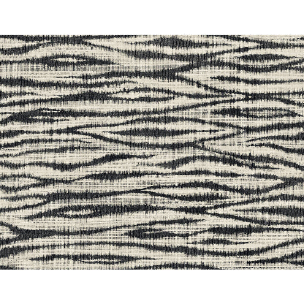Leon - Zebrap Black By Phillipe Romano | Phillipe Romano The Keys | Animal Skins Wallcovering Vinyl/Faux Leather