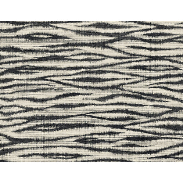 Leon - Zebrap Black By Phillipe Romano | Phillipe Romano The Keys | Animal Skins Wallcovering Vinyl/Faux Leather