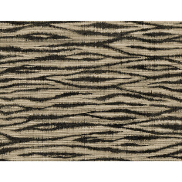 Leon - Tribal Tanp Black By Phillipe Romano | Phillipe Romano The Keys | Animal Skins Wallcovering Vinyl/Faux Leather