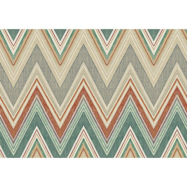 Sailfish - Tropical Medley Multi By Phillipe Romano | Phillipe Romano The Keys | Flamestitch Wallcovering Vinyl/Faux Leather