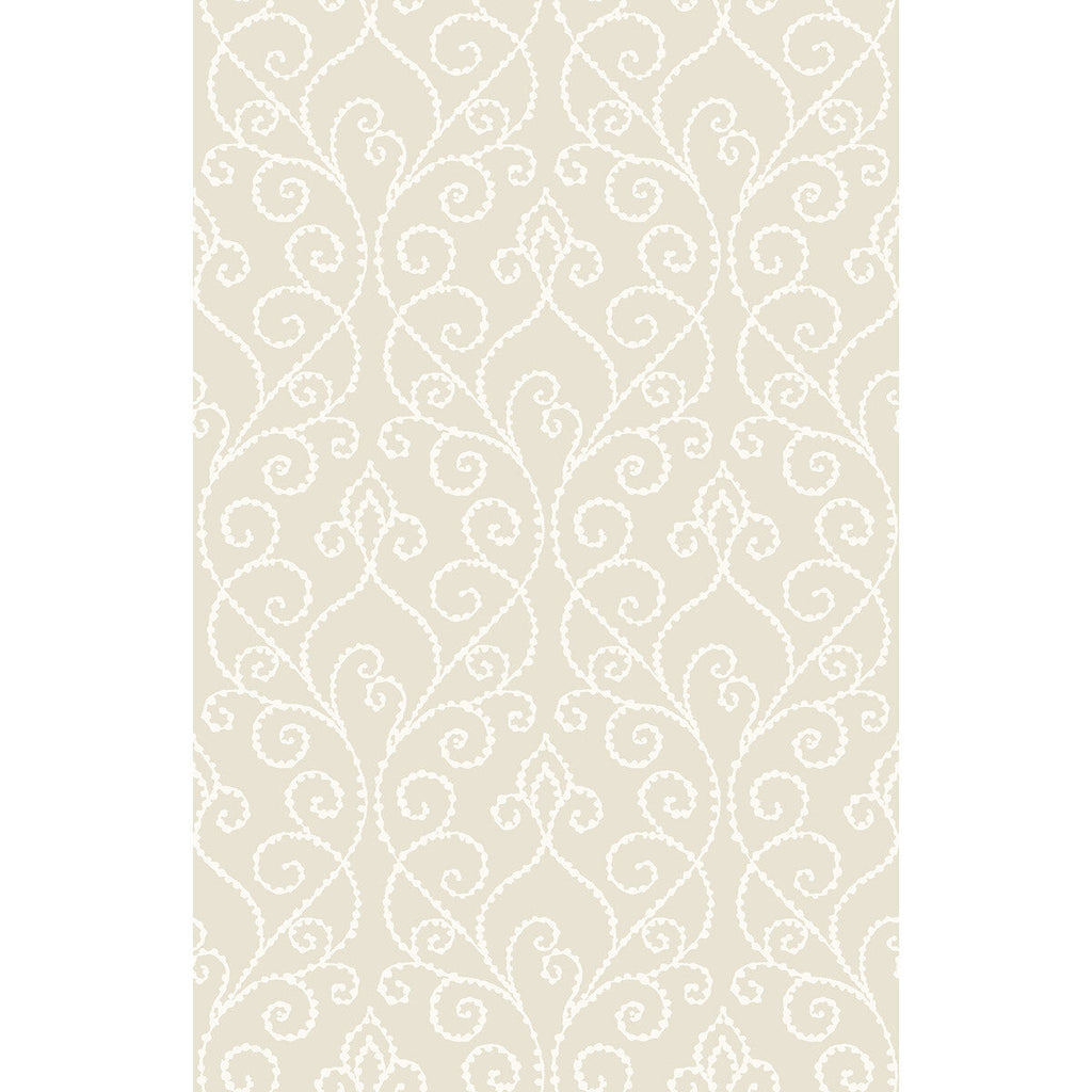 Sea Lore - Cream Beige By Phillipe Romano | Phillipe Romano The Keys |  Wallcovering Vinyl/Faux Leather