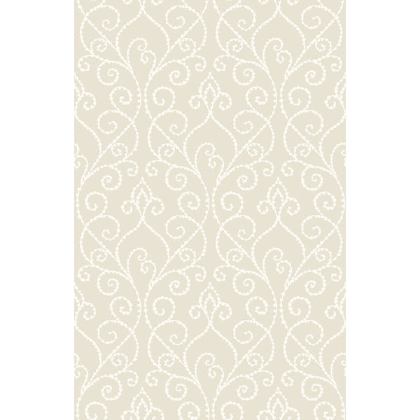Sea Lore - Cream Beige By Phillipe Romano | Phillipe Romano The Keys |  Wallcovering Vinyl/Faux Leather