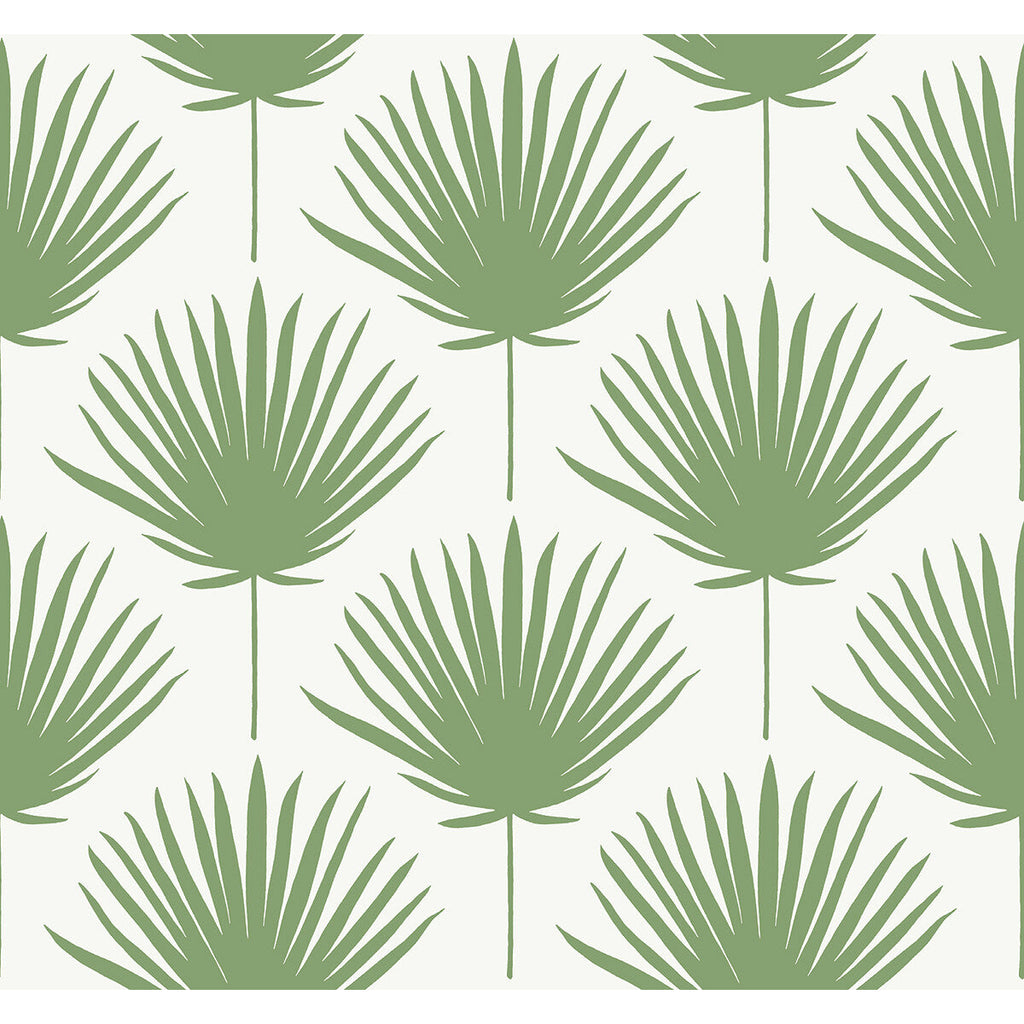 Shore Front - Viridian Green By Phillipe Romano | Phillipe Romano The Keys | Botanical & Floral Wallcovering Print