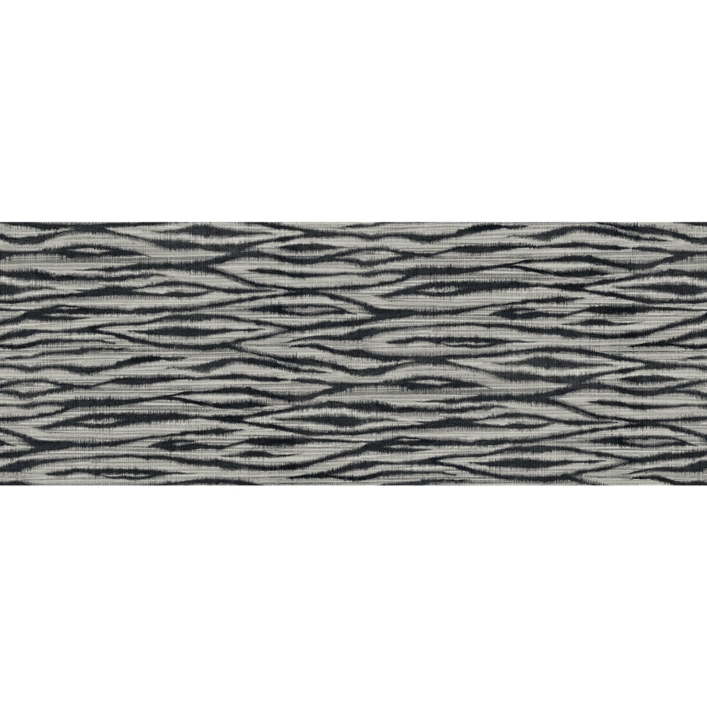 Leon 54 - Zebra Grey By Phillipe Romano | Phillipe Romano The Keys 54 | Modern Wallcovering Vinyl/Faux Leather