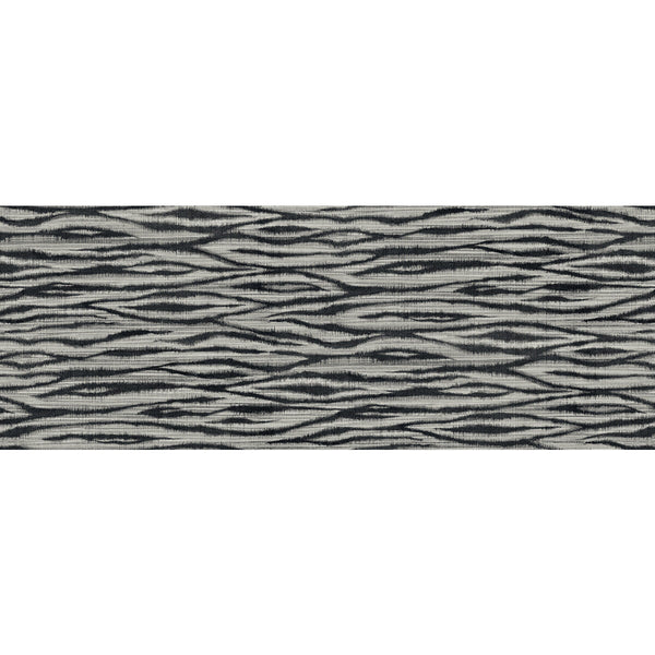 Leon 54 - Zebra Grey By Phillipe Romano | Phillipe Romano The Keys 54 | Modern Wallcovering Vinyl/Faux Leather