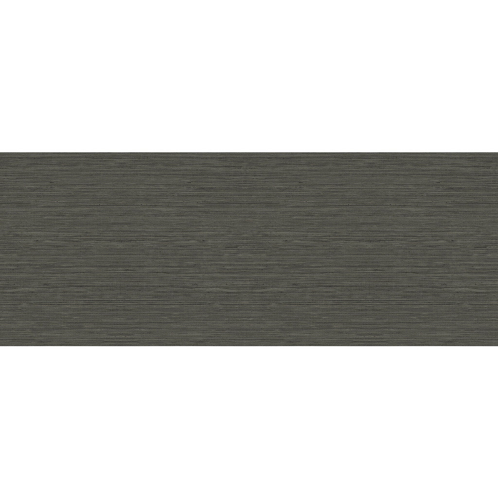 Sisal Hemp - Nori Black By Phillipe Romano | Phillipe Romano The Keys 54 |Solid Texture Wallcovering Vinyl/Faux Leather