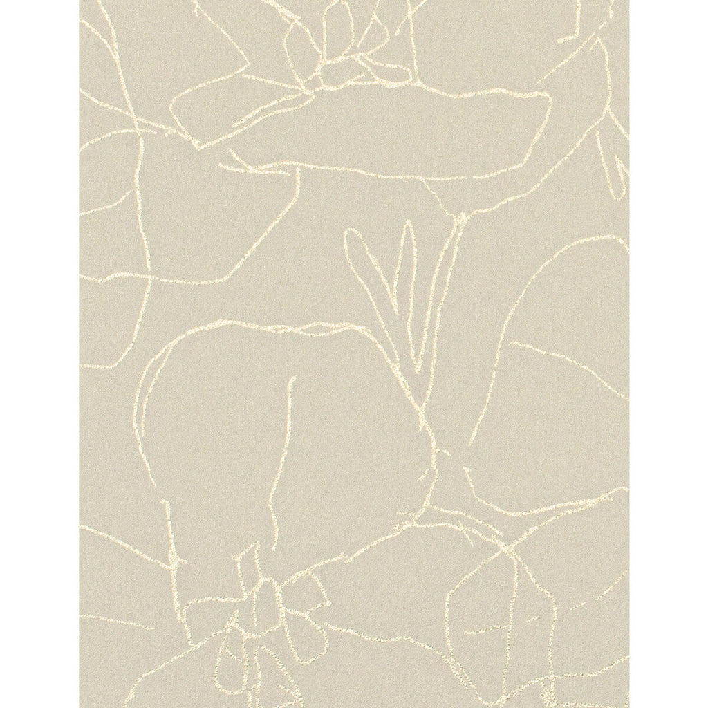 Garden - Dunep Beige By Phillipe Romano | Phillipe Romano Taniya Nayak |Botanical & Floral Modern Wallcovering