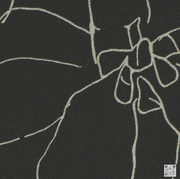 Garden - Fog Grey By Phillipe Romano | Phillipe Romano Taniya Nayak |Botanical & Floral Modern Wallcovering