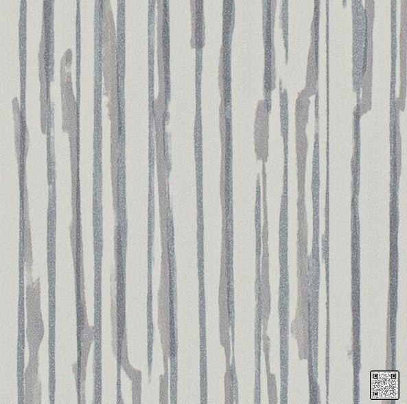 Wave - Soft Gray Grey By Phillipe Romano | Phillipe Romano Taniya Nayak | Modern Wallcovering Vinyl/Faux Leather