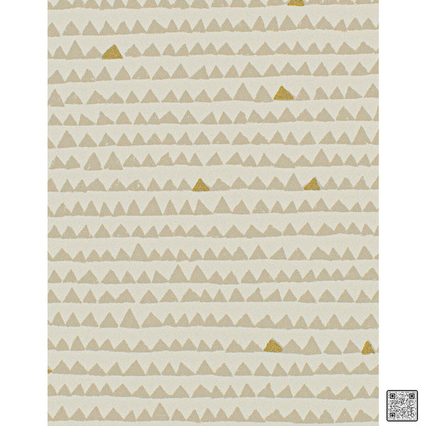 Cairn - Dune Beige By Phillipe Romano | Phillipe Romano Taniya Nayak | Modern Wallcovering Vinyl/Faux Leather