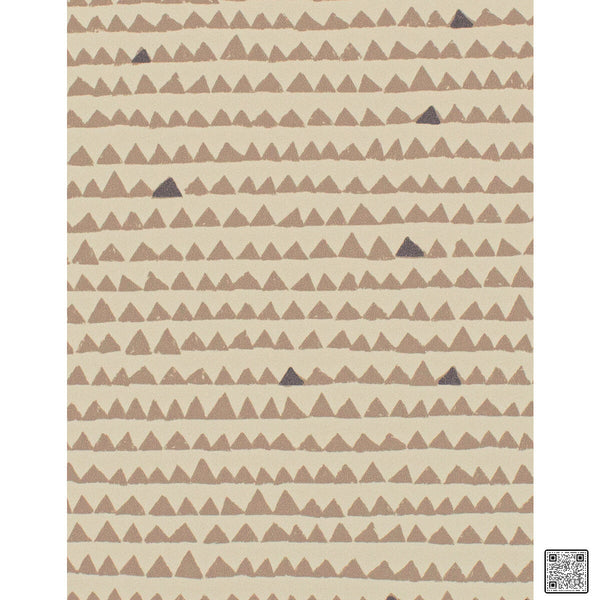 Cairn - Tapioca Brown By Phillipe Romano | Phillipe Romano Taniya Nayak | Modern Wallcovering Vinyl/Faux Leather