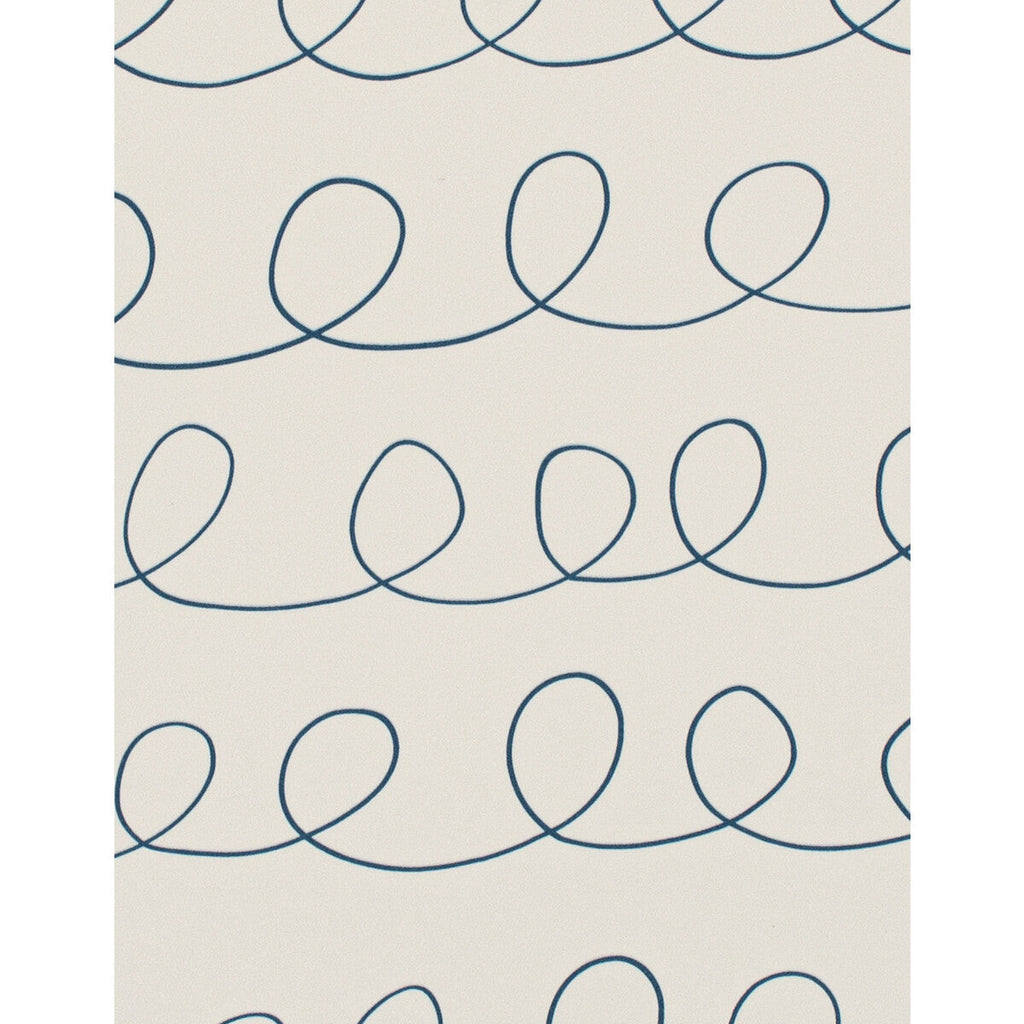 Trifle - Ink Bluep Blue By Phillipe Romano | Phillipe Romano Taniya Nayak | Modern Wallcovering Vinyl/Faux Leather