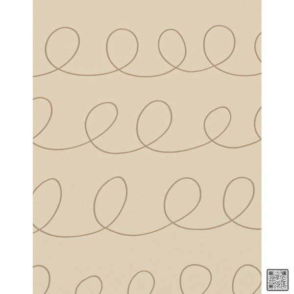 Trifle - Tapioca Brown By Phillipe Romano | Phillipe Romano Taniya Nayak | Modern Wallcovering Vinyl/Faux Leather
