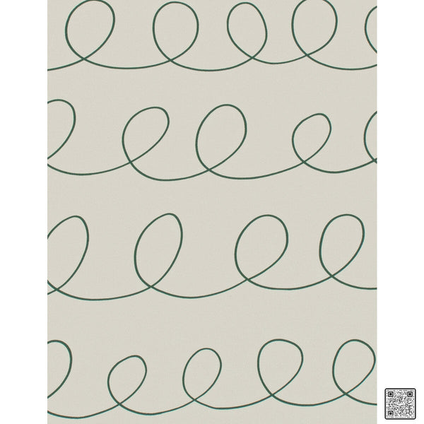 Trifle - Forest Green By Phillipe Romano | Phillipe Romano Taniya Nayak | Modern Wallcovering Vinyl/Faux Leather