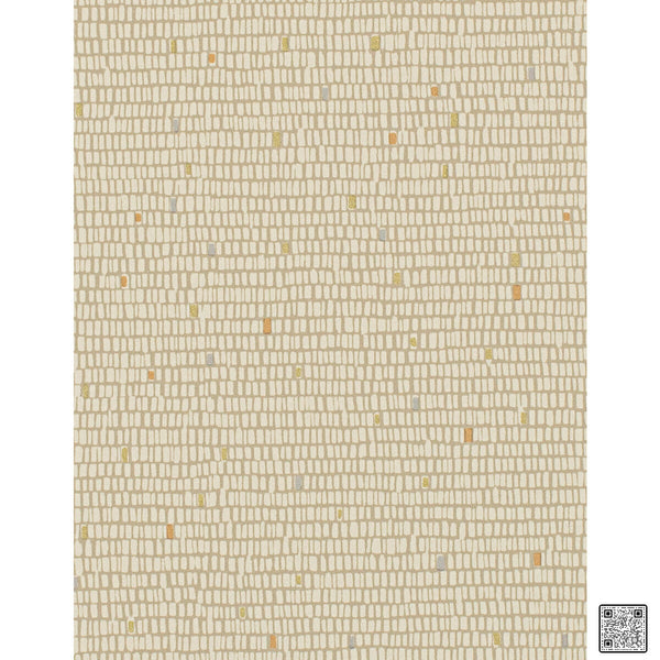 Surge - Dune Beige By Phillipe Romano | Phillipe Romano Taniya Nayak |Modern Geometric Wallcovering Vinyl/Faux Leather