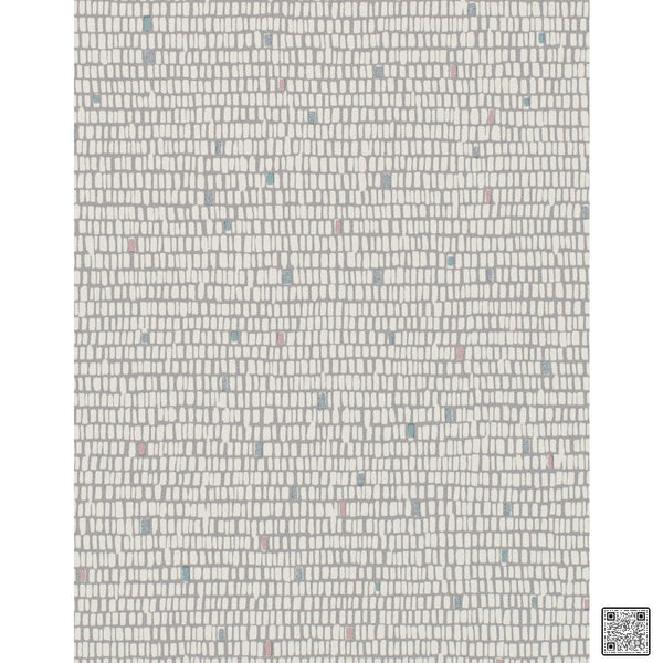 Surge - Soft Gray Grey By Phillipe Romano | Phillipe Romano Taniya Nayak |Modern Geometric Wallcovering Vinyl/Faux Leather