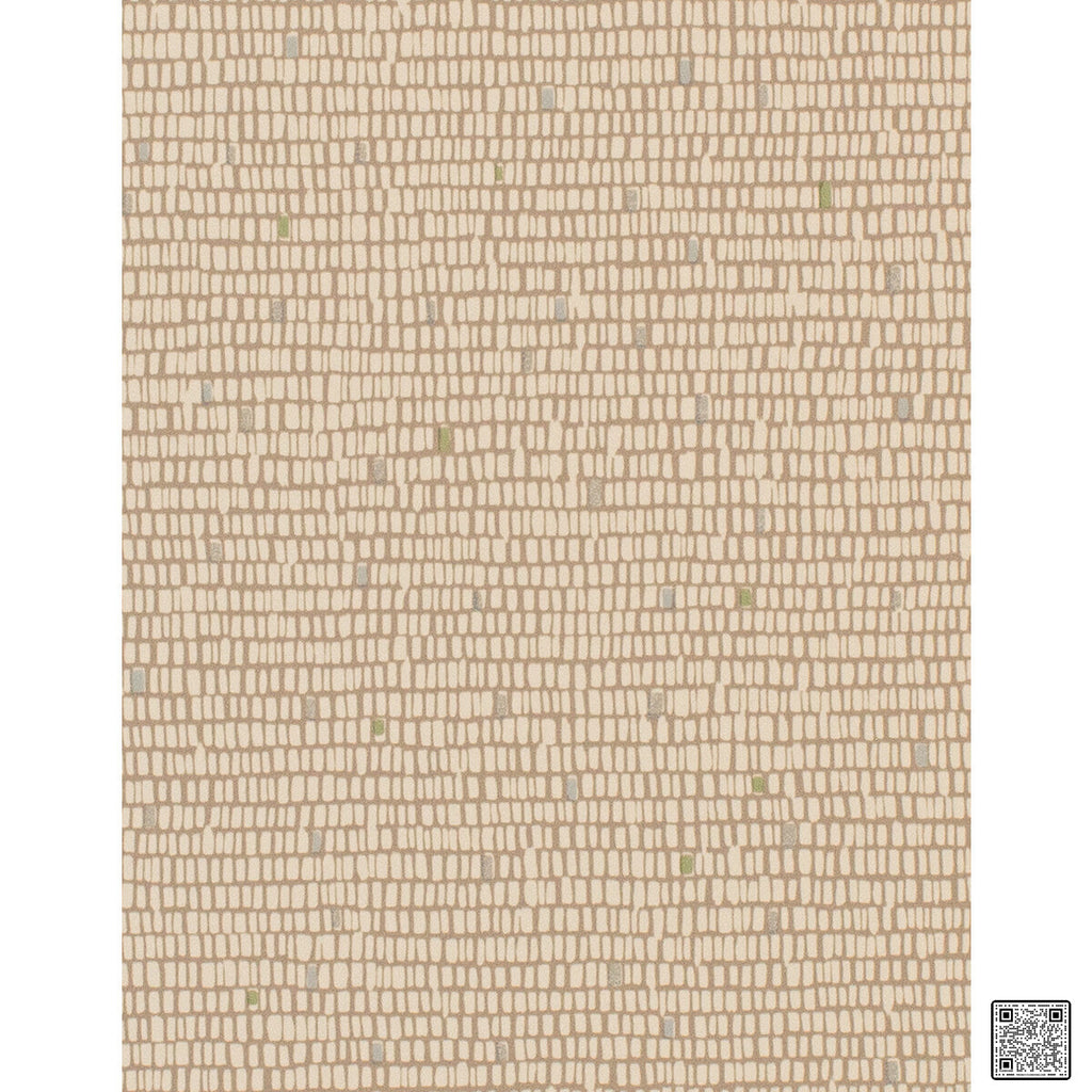 Surge - Tapioca Brown By Phillipe Romano | Phillipe Romano Taniya Nayak |Modern Geometric Wallcovering Vinyl/Faux Leather