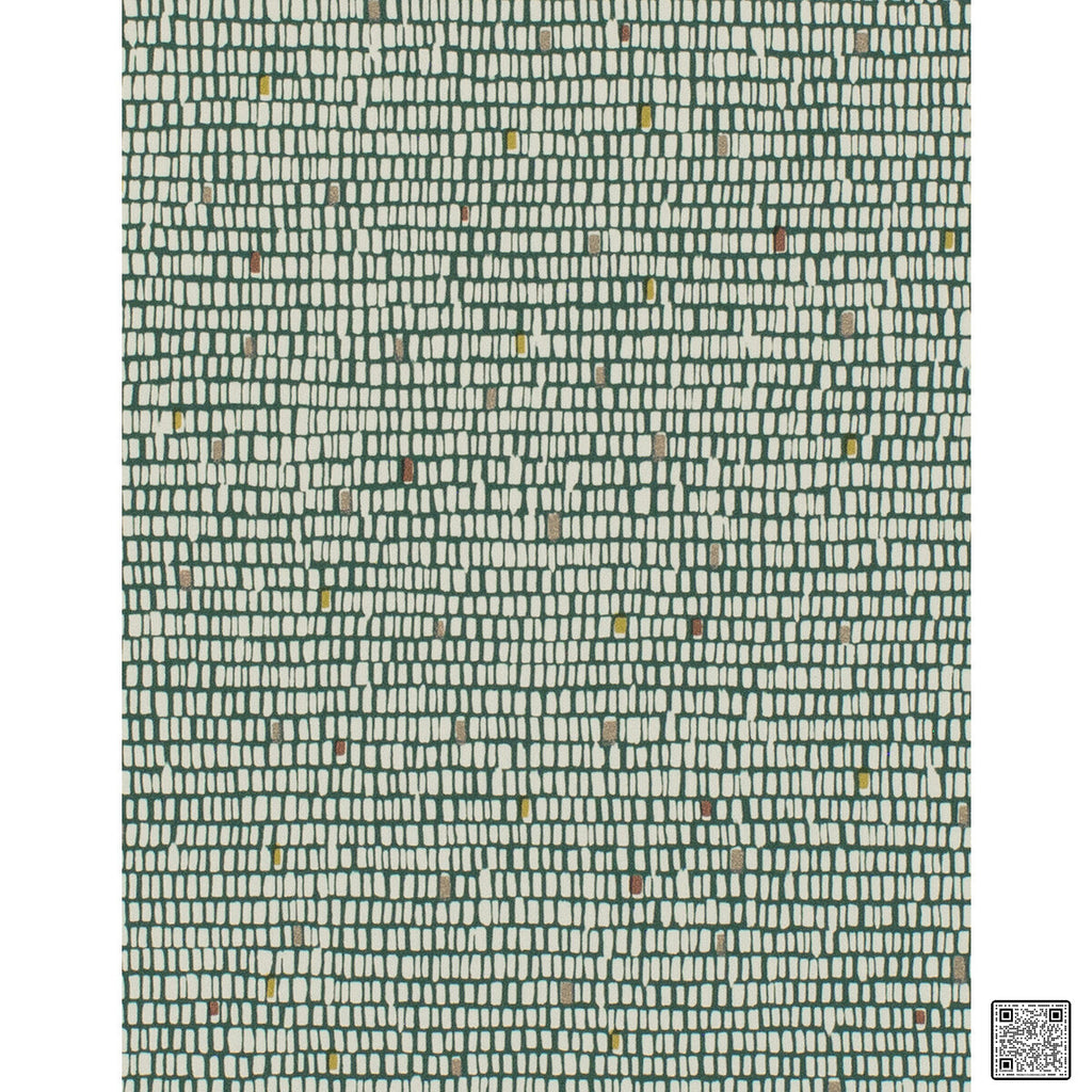 Surge - Forest Green By Phillipe Romano | Phillipe Romano Taniya Nayak |Modern Geometric Wallcovering Vinyl/Faux Leather