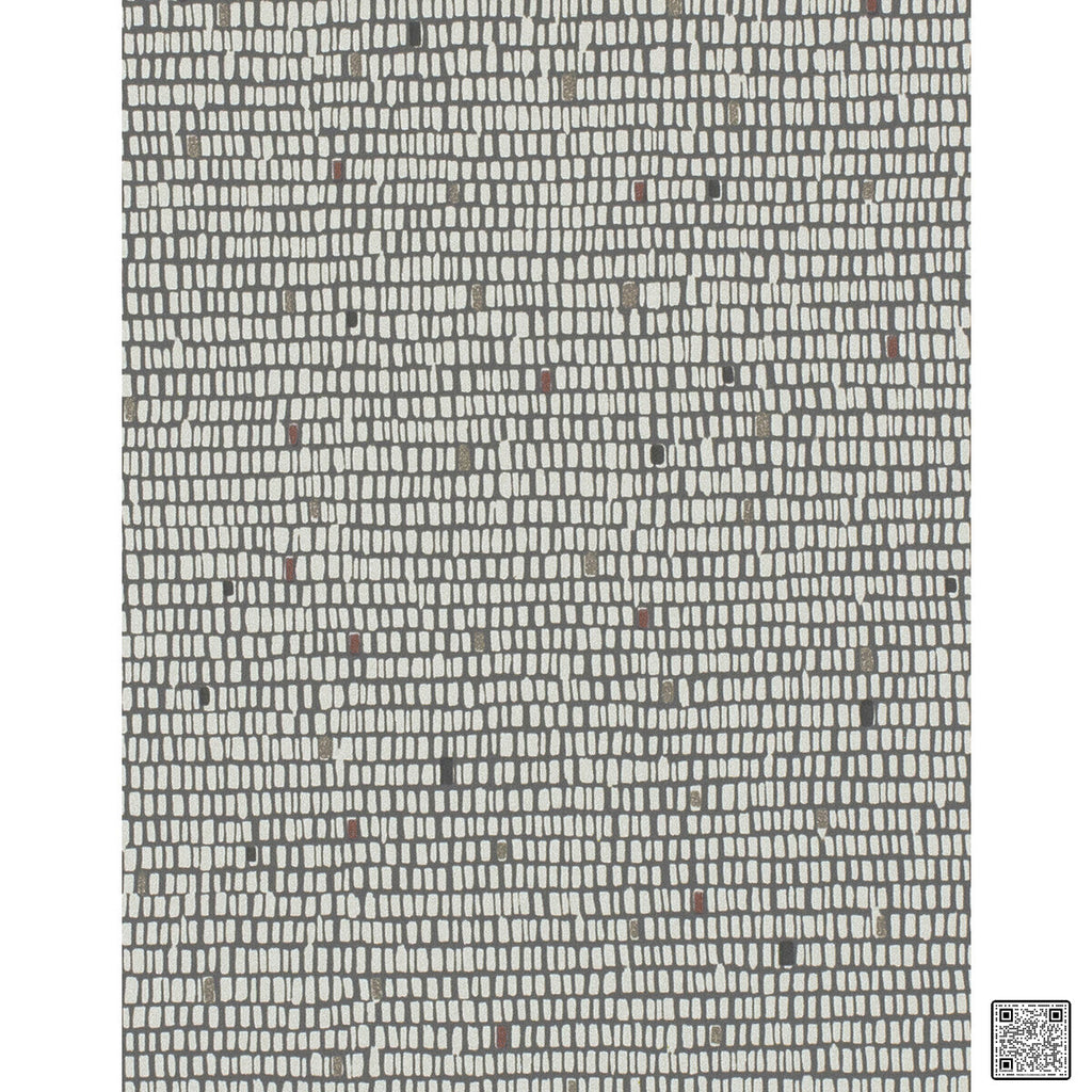 Surge - Fog Grey By Phillipe Romano | Phillipe Romano Taniya Nayak |Modern Geometric Wallcovering Vinyl/Faux Leather