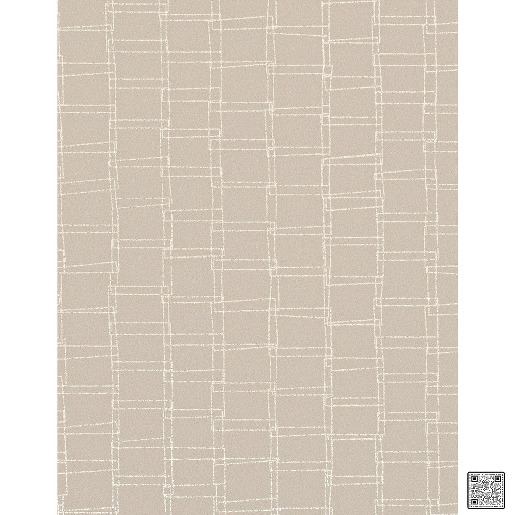 Looped - Wheat Beige By Phillipe Romano | Phillipe Romano Taniya Nayak | Modern Wallcovering Vinyl/Faux Leather
