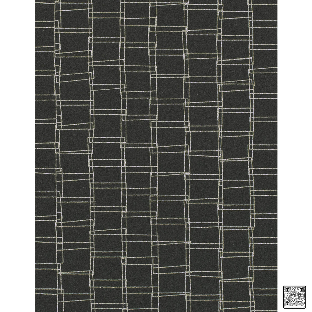 Looped - Fog Grey By Phillipe Romano | Phillipe Romano Taniya Nayak | Modern Wallcovering Vinyl/Faux Leather