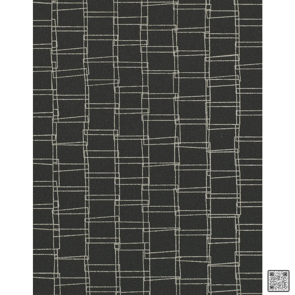Looped - Fog Grey By Phillipe Romano | Phillipe Romano Taniya Nayak | Modern Wallcovering Vinyl/Faux Leather