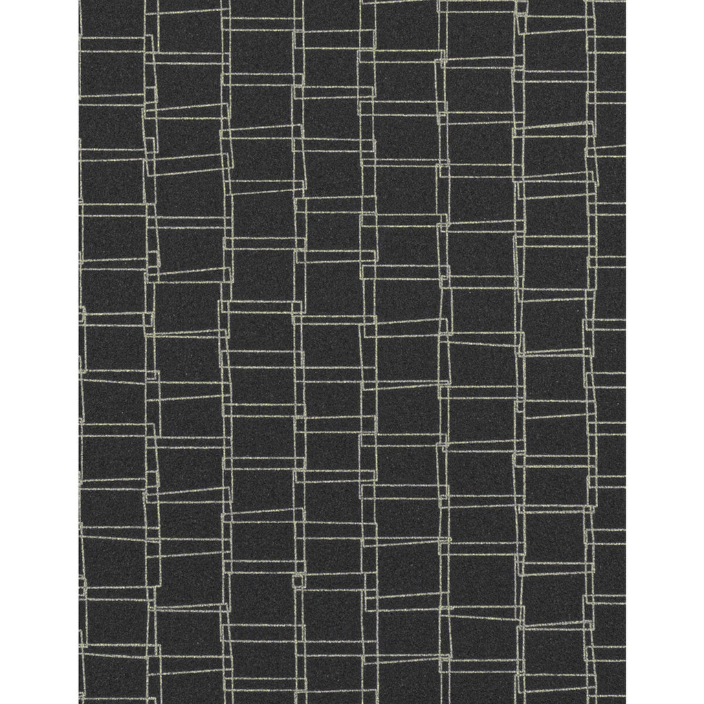 Looped - Graphitep Grey By Phillipe Romano | Phillipe Romano Taniya Nayak | Modern Wallcovering Vinyl/Faux Leather