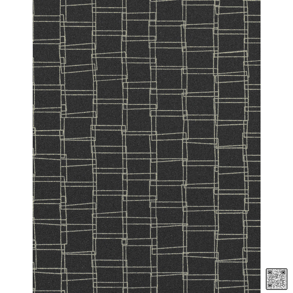 Looped - Graphite Grey By Phillipe Romano | Phillipe Romano Taniya Nayak | Modern Wallcovering Vinyl/Faux Leather