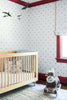 Serendipity Wallpaper Blue Red
