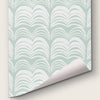 Wavelength Flossy Turquoise & White