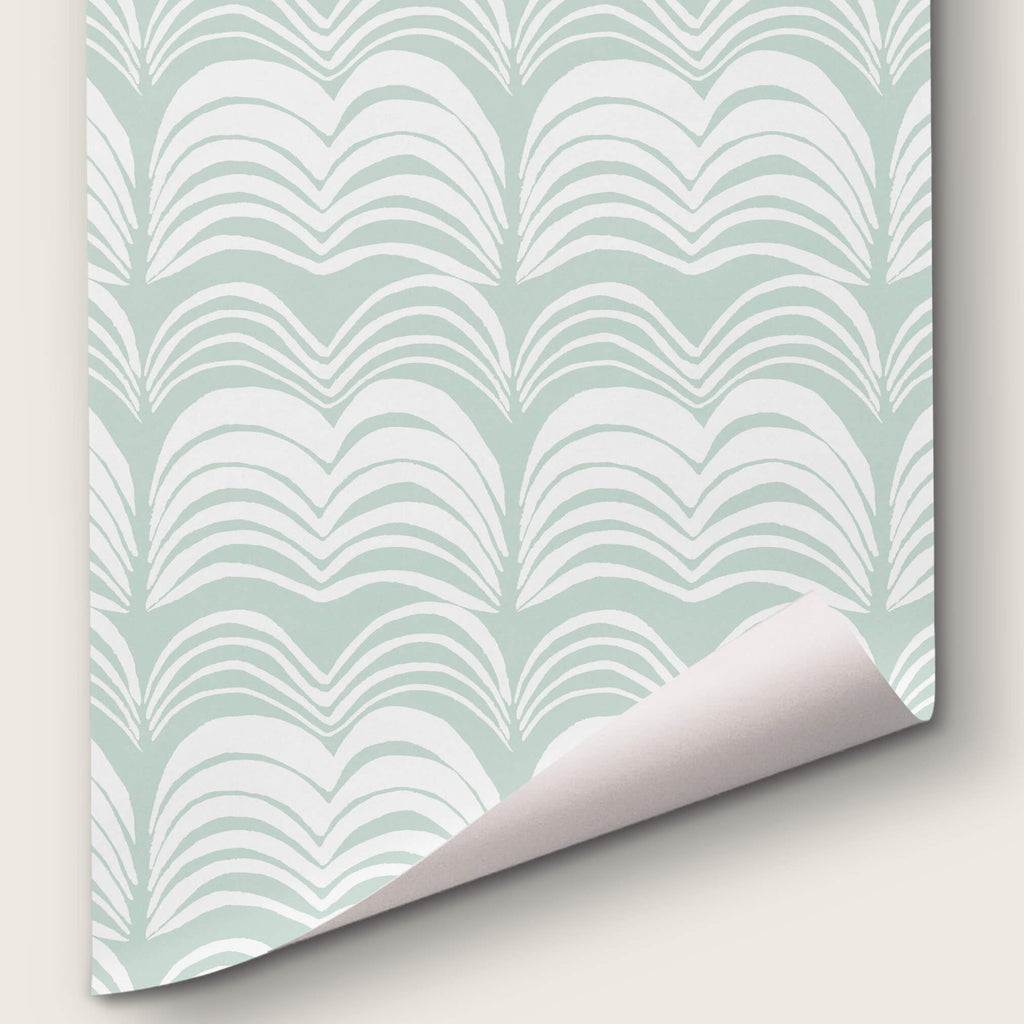 Wavelength Flossy Turquoise & White