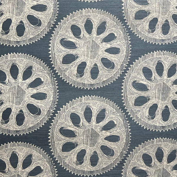 Wheel of Fortune Grasscloth Slater Kinney | Abnormals Anonymous Wallcovering