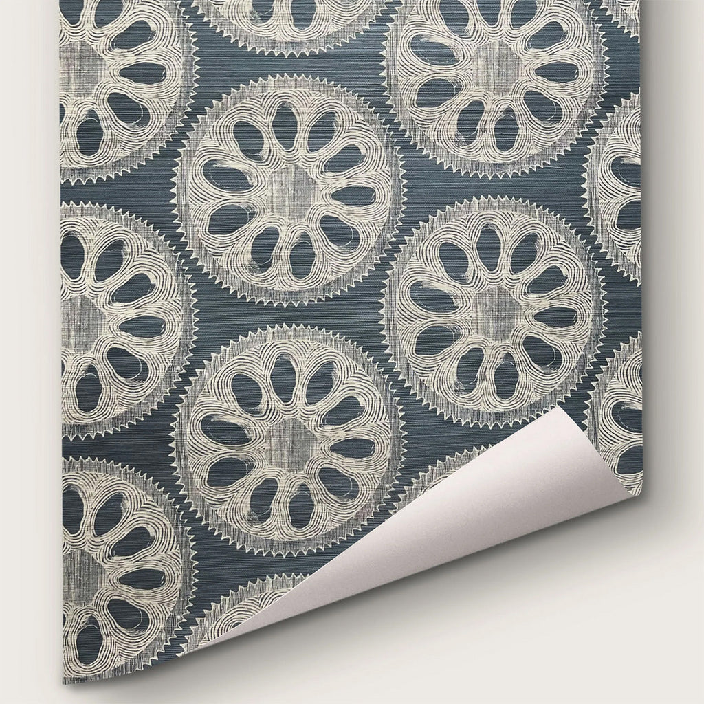 Wheel of Fortune Grasscloth Slater Kinney