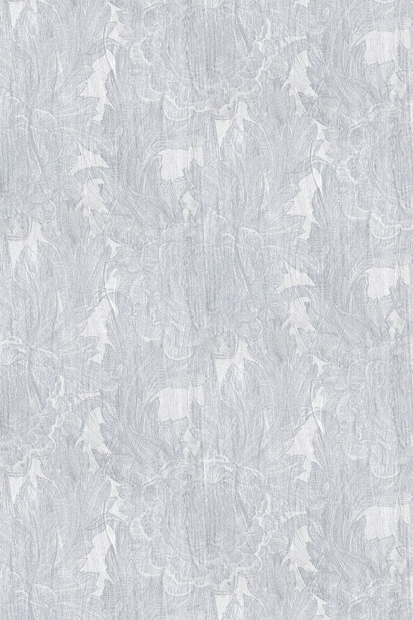 Whitewash Rose Blue | Timorous Beasties Wallcovering