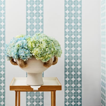 Fairmont Stripe, Teal