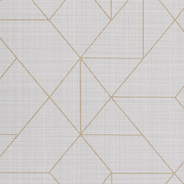 Brussels Angles Sea Salt Wallcovering | Phillipe Romano