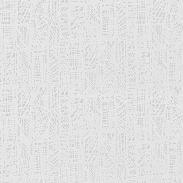 Brussels Divine Incline Frosted White Wallcovering | Phillipe Romano
