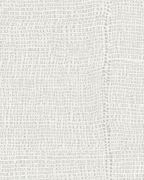 Brussels Weaver's Seam Dorset White Wallcovering | Phillipe Romano