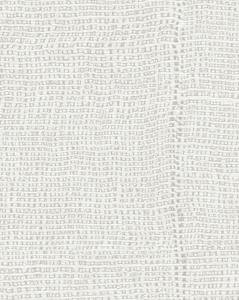 Brussels Weaver's Seam Dorset White Wallcovering | Phillipe Romano