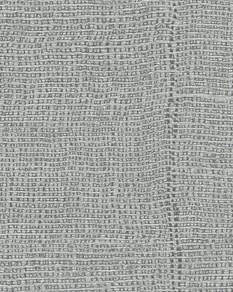 Brussels Weaver's Seam Shetland Grey Wallcovering | Phillipe Romano