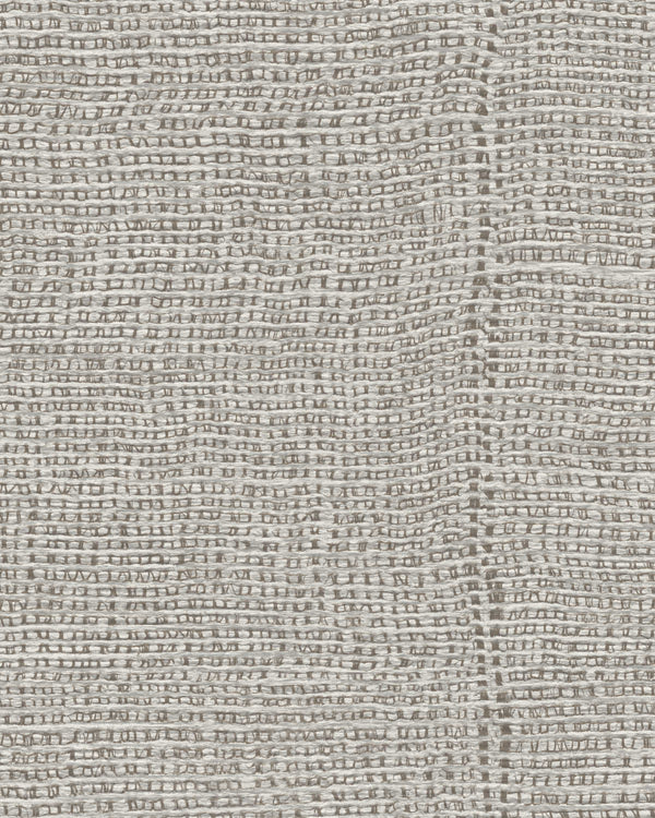Brussels Weaver's Seam Greige Wallcovering | Phillipe Romano