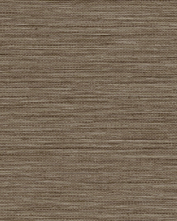 Brussels Hampton Grass Coffee Wallcovering | Phillipe Romano