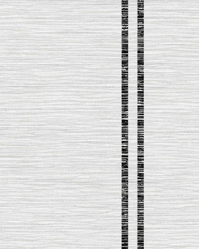 Brussels Hampton Stripe Opal Wallcovering | Phillipe Romano
